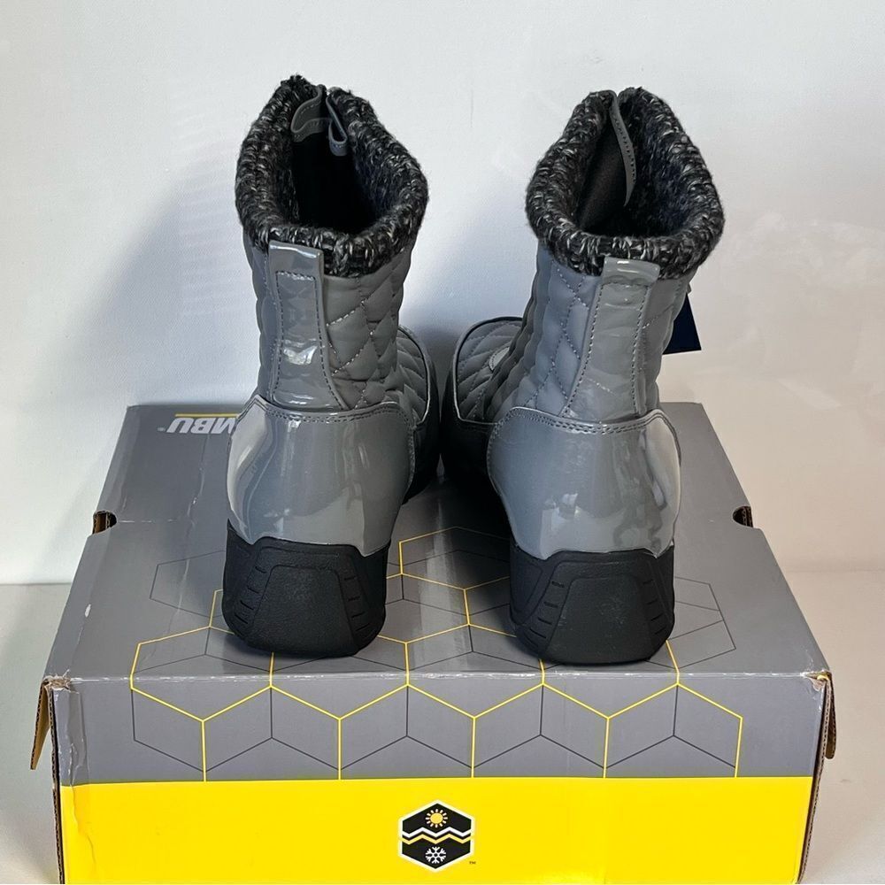 Khombu Megan Waterproof Front-Zip Winter Boots - Picture 5 of 6